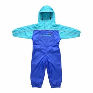 VINTAGE Patagonia S1 Shelled Windbreaker Bunting 3T - 1991 NEAR MINT Cobalt Rare